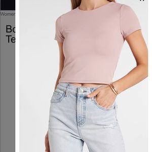 Express Body Contour Crew Tee